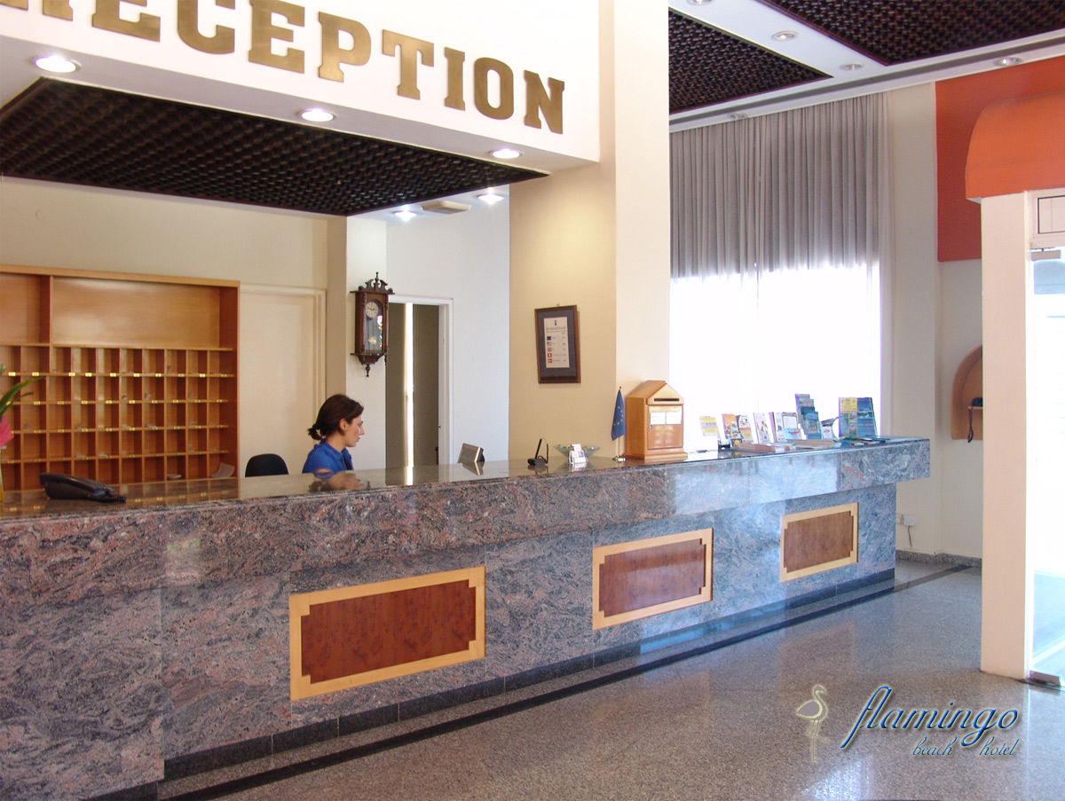 ฟลามิงโก้ บีช โฮเต็ล Hotel ลาร์นาคา ภายใน รูปภาพ